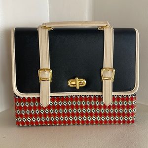 NEW Fabric Pattern Fashion Trendy Briefcase and Back Pack.